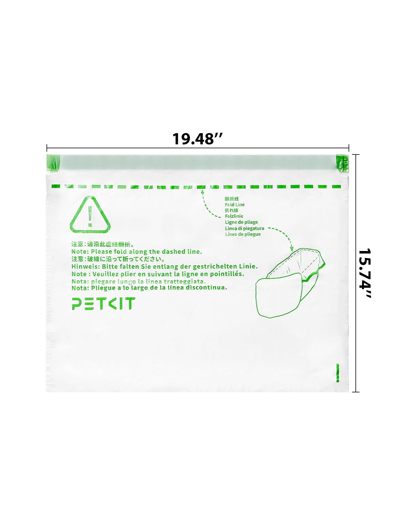 Incluye 5 rollos PETKIT PURAMAX para recambio
