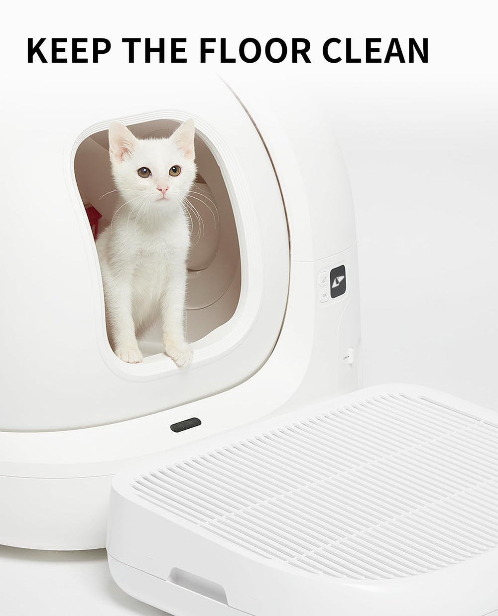 Rampa PETKIT ergonómica para gatos, ideal para adultos y gatitos.