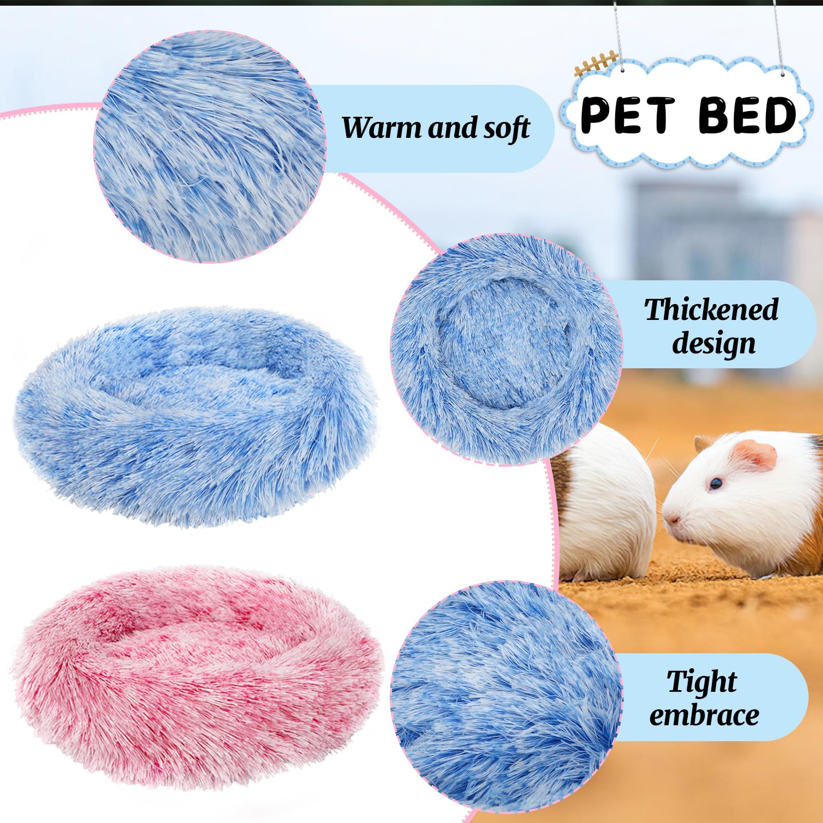 PETKNOWS cama inviernos acolchada, tacto suave y cálido para noches frías.