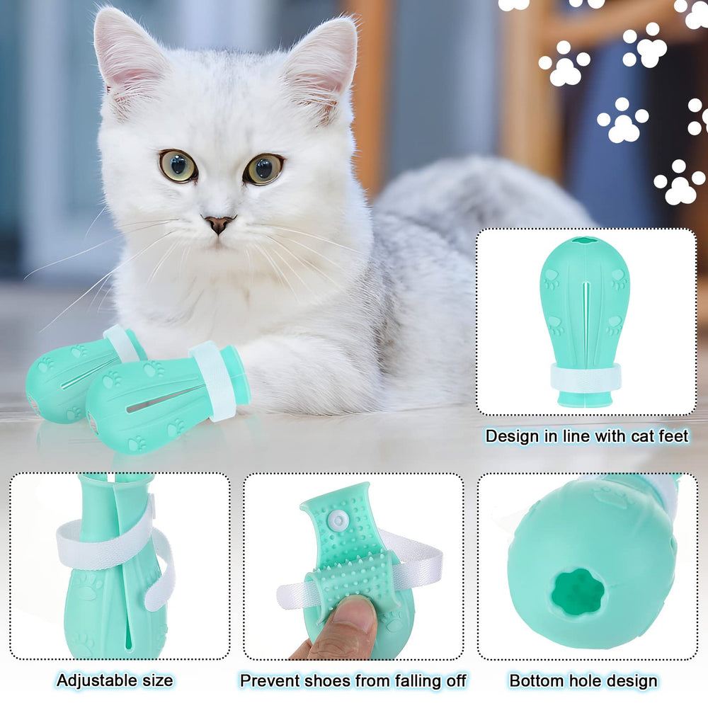 PETKNOWS casco de cuidado con ventilación y ajuste de Velcro.