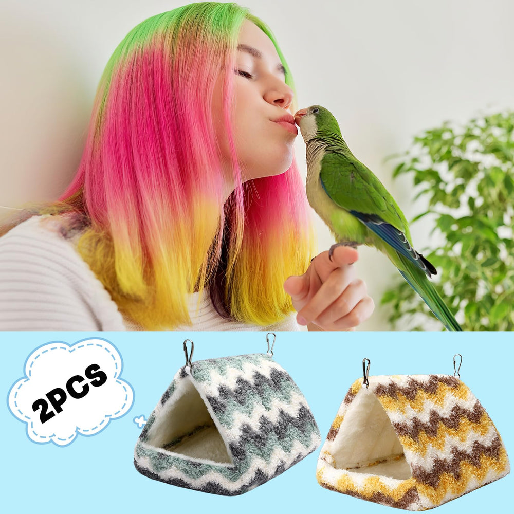 PETKNOWS instalación fácil-nido pajaros, dos aros para colgar en múltiples lugares.