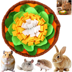 PETKNOWS tapete busqueda conejo, estimula la exploración y comer con calma.