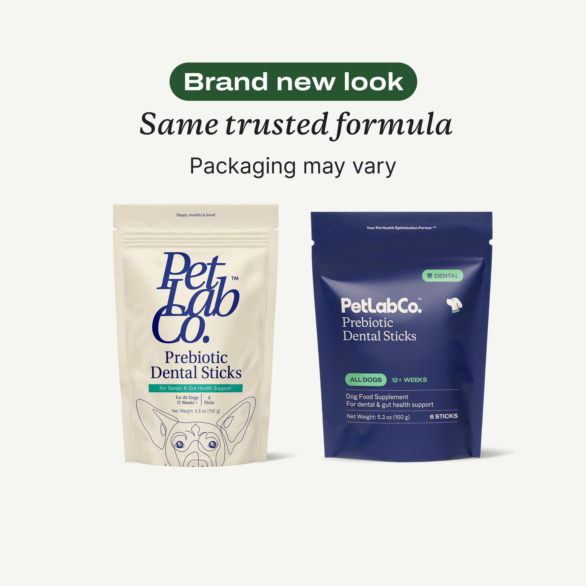 PetLab Co offre une haleine fraîche grâce à ces bâtonnets dentaires savoureux.