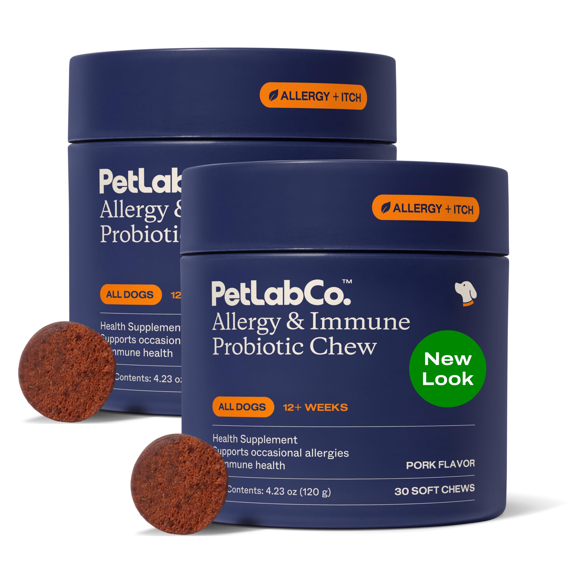 PetLab Co Probioticos para perros, apoyo a alergias estacionales