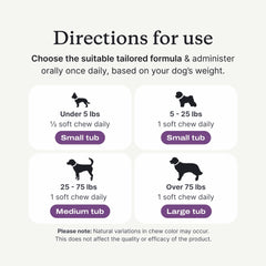 PetLab Co. probióticos para perros, masticables suaves para consumo diario.