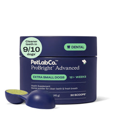 PetLab Co. ProBright polvo dental para perros: aliento fresco.