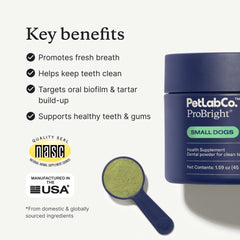 PetLab Co. ProBright dosis diaria fácil para perros pequeños