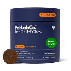 PetLab Co Alivio del picor para perros, empaque visible