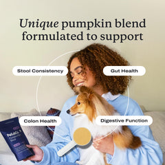 PetLab Co. mezcla prebiótica de calabaza para perros.
