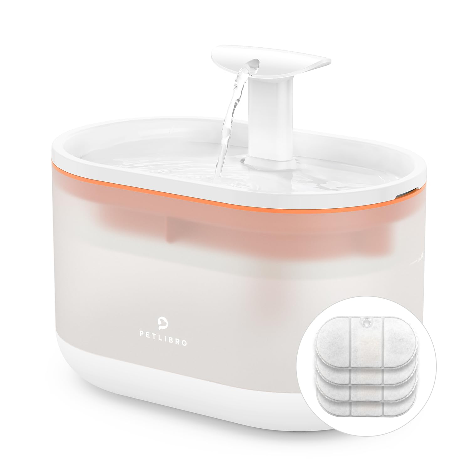 PETLIBRO fuente para gatos con flujos duales, ideal para atraer a beber.
