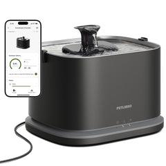 PETLIBRO Dockstream 2: fuente para gatos en acero inoxidable, higiene mejorada.