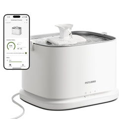PETLIBRO Dockstream 2: plato de agua en acero inoxidable para hidratación higiénica