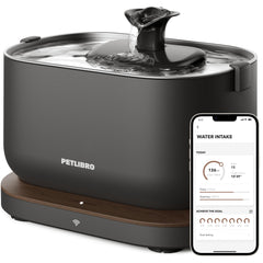 PETLIBRO Dockstream fuente de agua para gatos con flujo constante.