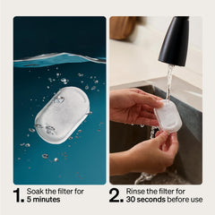 Filtro PETLIBRO con resina de intercambio iónico para agua más limpia.