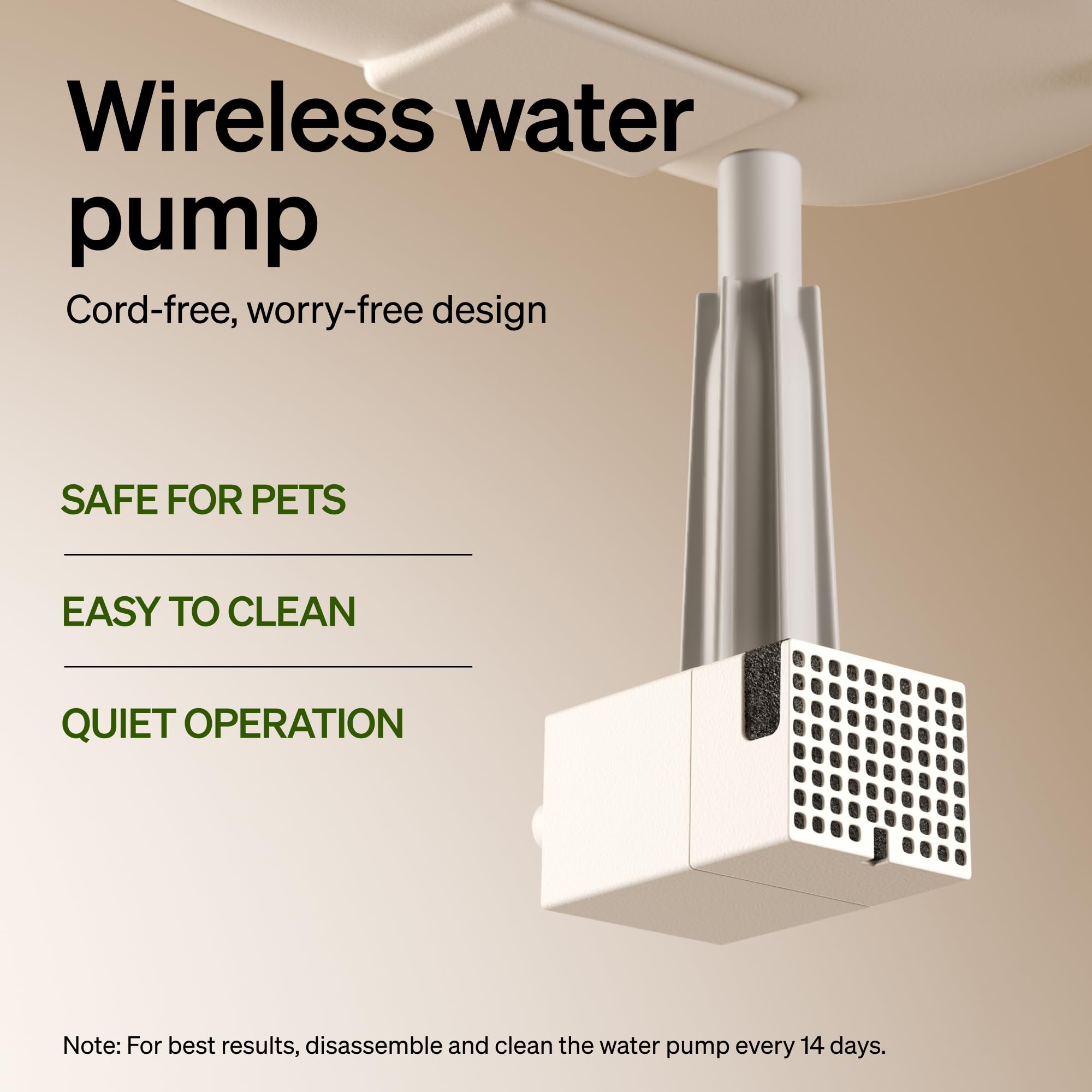 PETLIBRO bebedero filtracion vertical para agua más limpia.