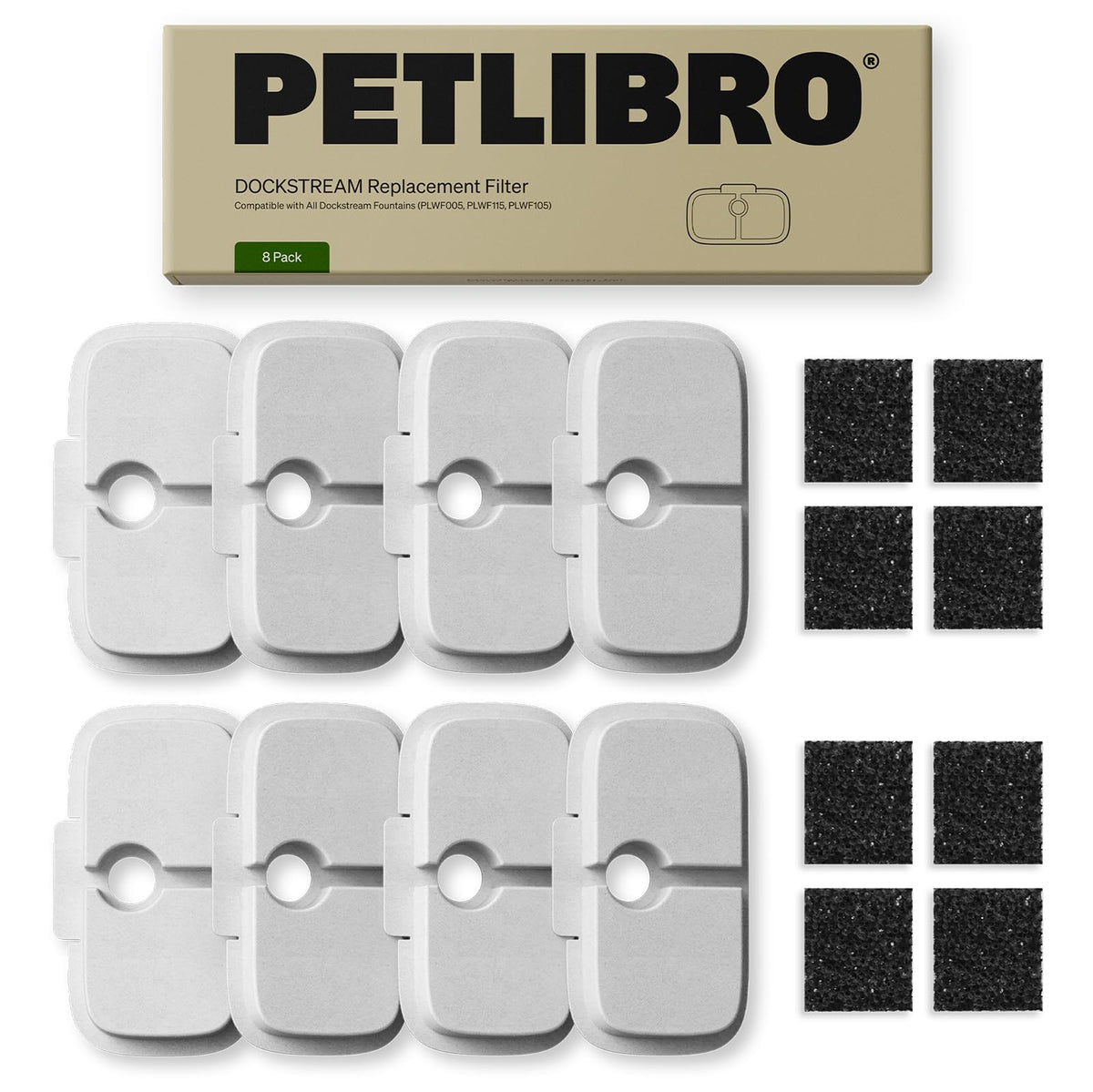 PETLIBRO filtro repuesto para fuente de gato, agua más limpia.
