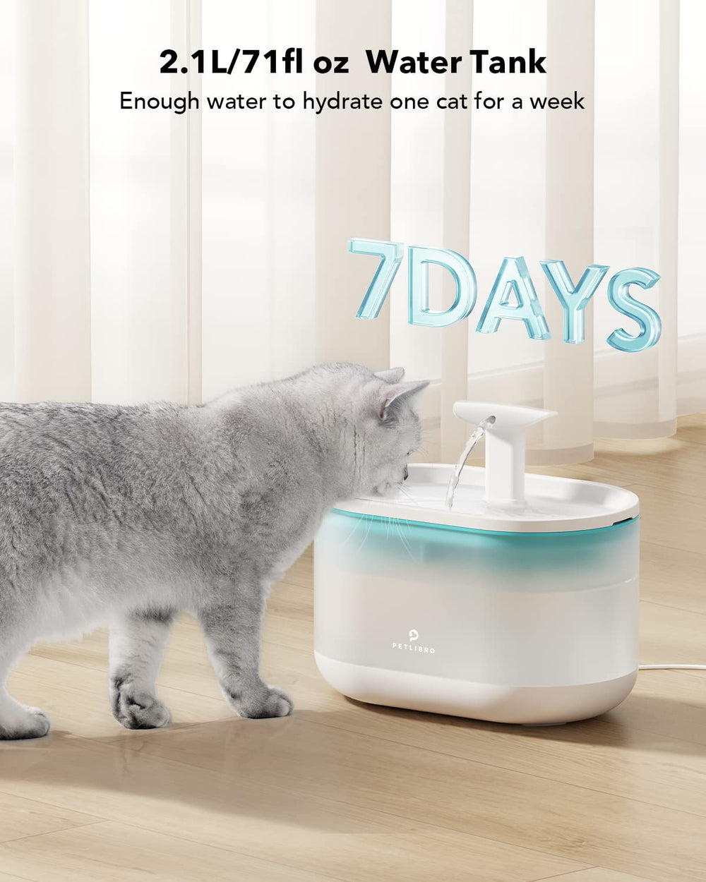 PETLIBRO materiales seguros sin BPA para tranquilidad diaria