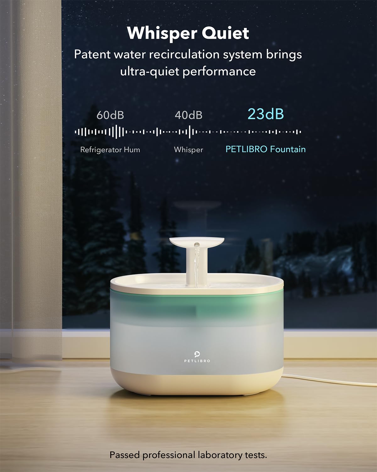 PETLIBRO reserva interna para mantener agua durante cortes eléctricos