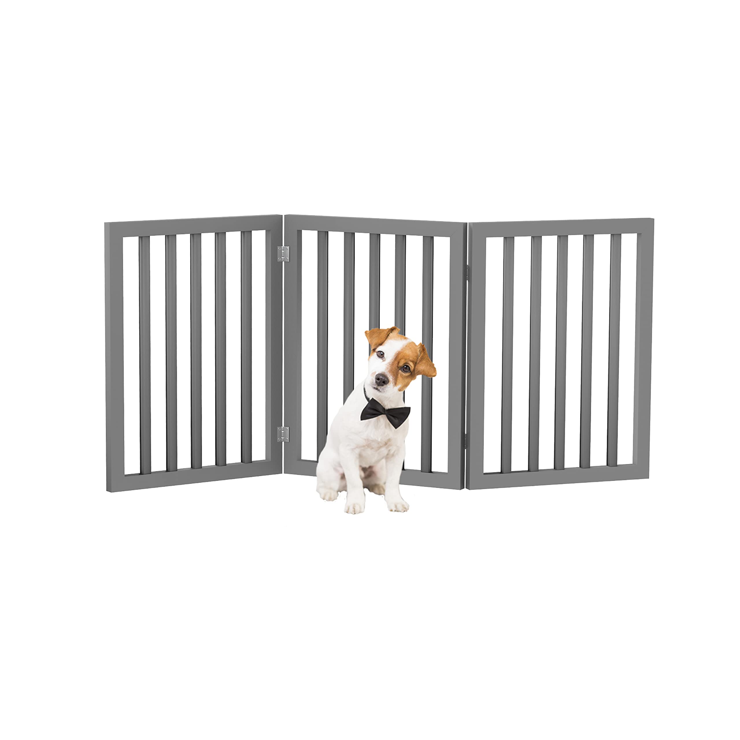 PETMAKER cerca interior de 3 paneles plegable para delimitar áreas con estilo.
