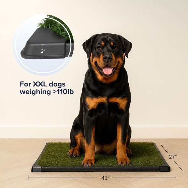 PETMAKER cesped artificial para educacion de perros, ideal para entrenamiento