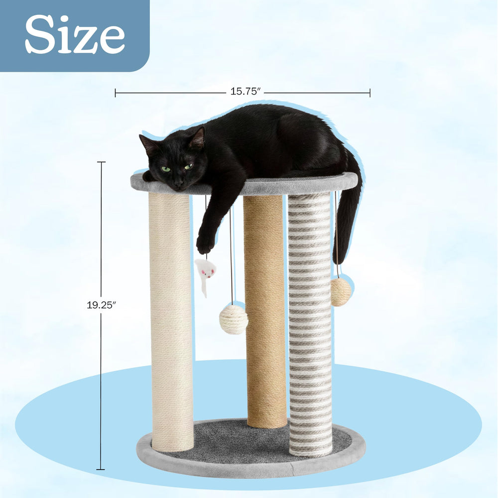 Juguetes colgantes PETMAKER para gatos, estimulan caza y juego interactivo.