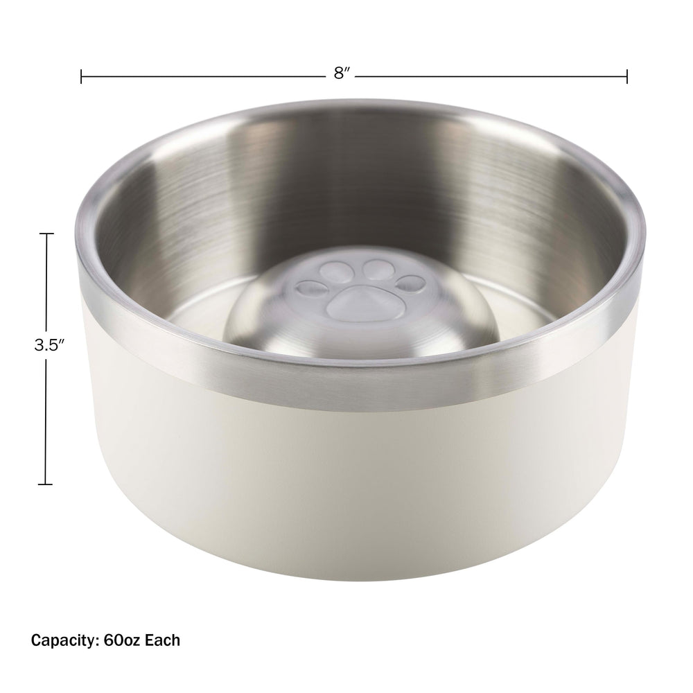 PETMAKER tazones acero 304, durabilidad para uso diario.