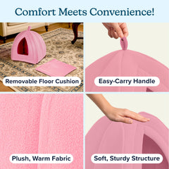 PETMAKER tela-peluche, superficie cálida para acurrucarse.