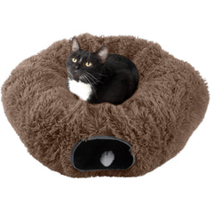 PETMAKER tunel gato cama interior para descanso y juego