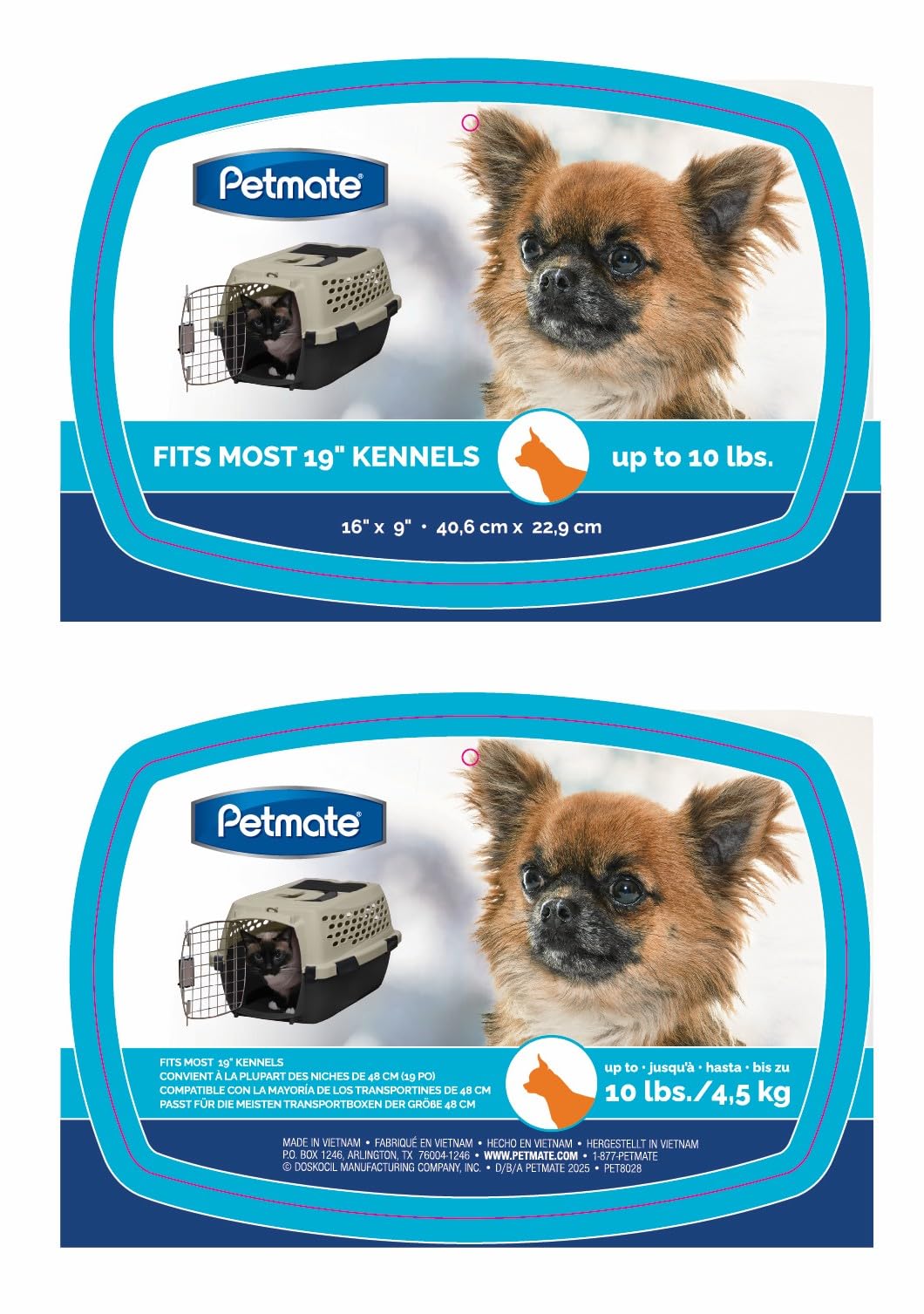 Petmate Aspen Alfombrilla para jaula interior acolchado, sensación cálida para perros pequeños