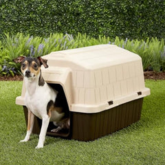 Petmate Aspen, cierres rápidos sin herramientas, montaje sencillo para patios.
