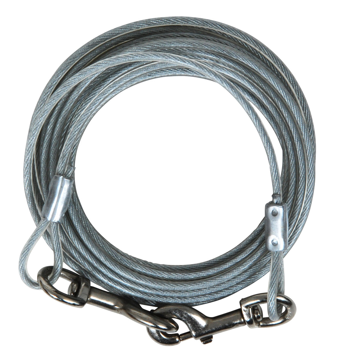 Petmate Aspen tie-out de 20 pies para perros, resistente para exteriores