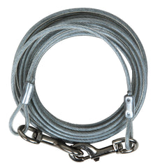 Petmate Aspen tie-out de 20 pies para perros, resistente para exteriores