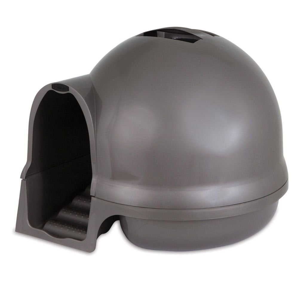 Petmate Booda Clean Step Dome, entrada limpia que reduce la dispersión de arena