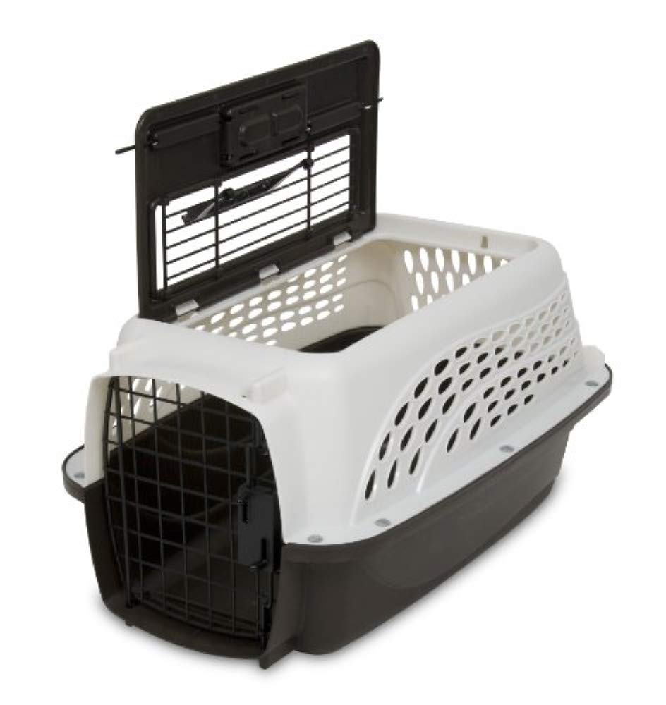 Petmate jaula para perro pequeño, puerta frontal, acceso seguro y cómodo