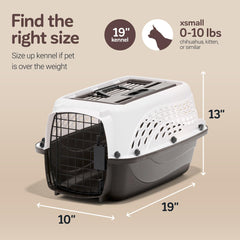 Petmate jaula con ventilación 360, aire fresco y visión total para tu mascota