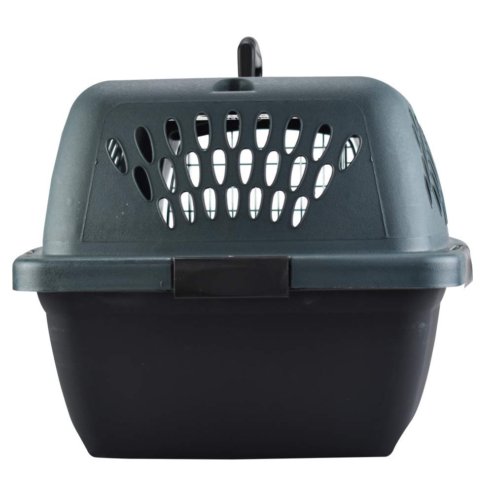 Petmate Pet Porter asa-plegable, facilita el transporte.