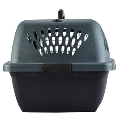 Petmate Pet Porter asa-plegable, facilita el transporte.