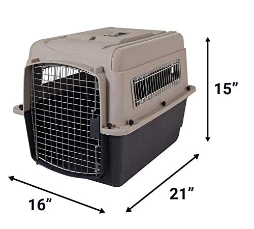 Petmate Ultra Vari cierre seguro con tornillos de metal duraderos.
