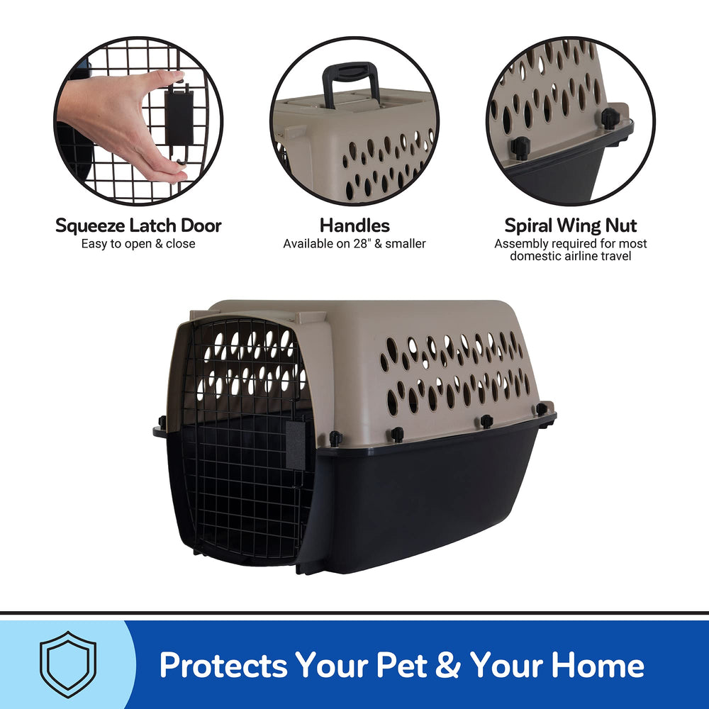 Petmate Vari Dog Kennel ventilación en cuatro lados para comodidad