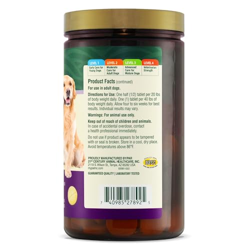 Masticables PetNC Level-4 con sabor a hígado para administración diaria.
