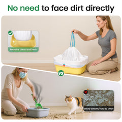 PETOCAT liner resistente a desgarros para arenero de tamaño grande