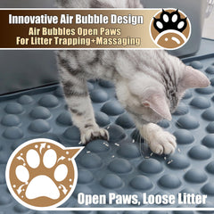 PetPals textura-huevo, facilita la limpieza de las patas tras salir