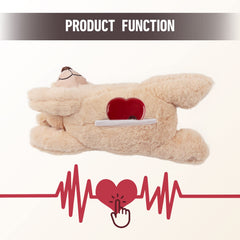 PetPrime textura suave: peluche cómodo para abrazar durante la siesta.