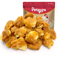 PETPURO pollo envuelto en plátano, bocado sabroso ideal para premiar en entrenamiento.