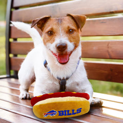 Pets First juguete con logo Buffalo Bills, diseño colorido para perros y gatos