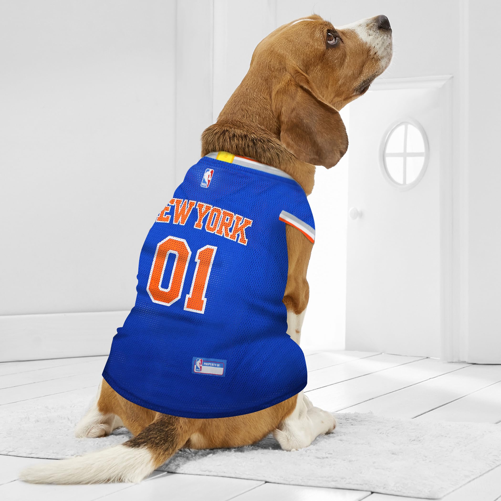 Pets First Knicks detalle de malla para mayor comodidad durante el juego