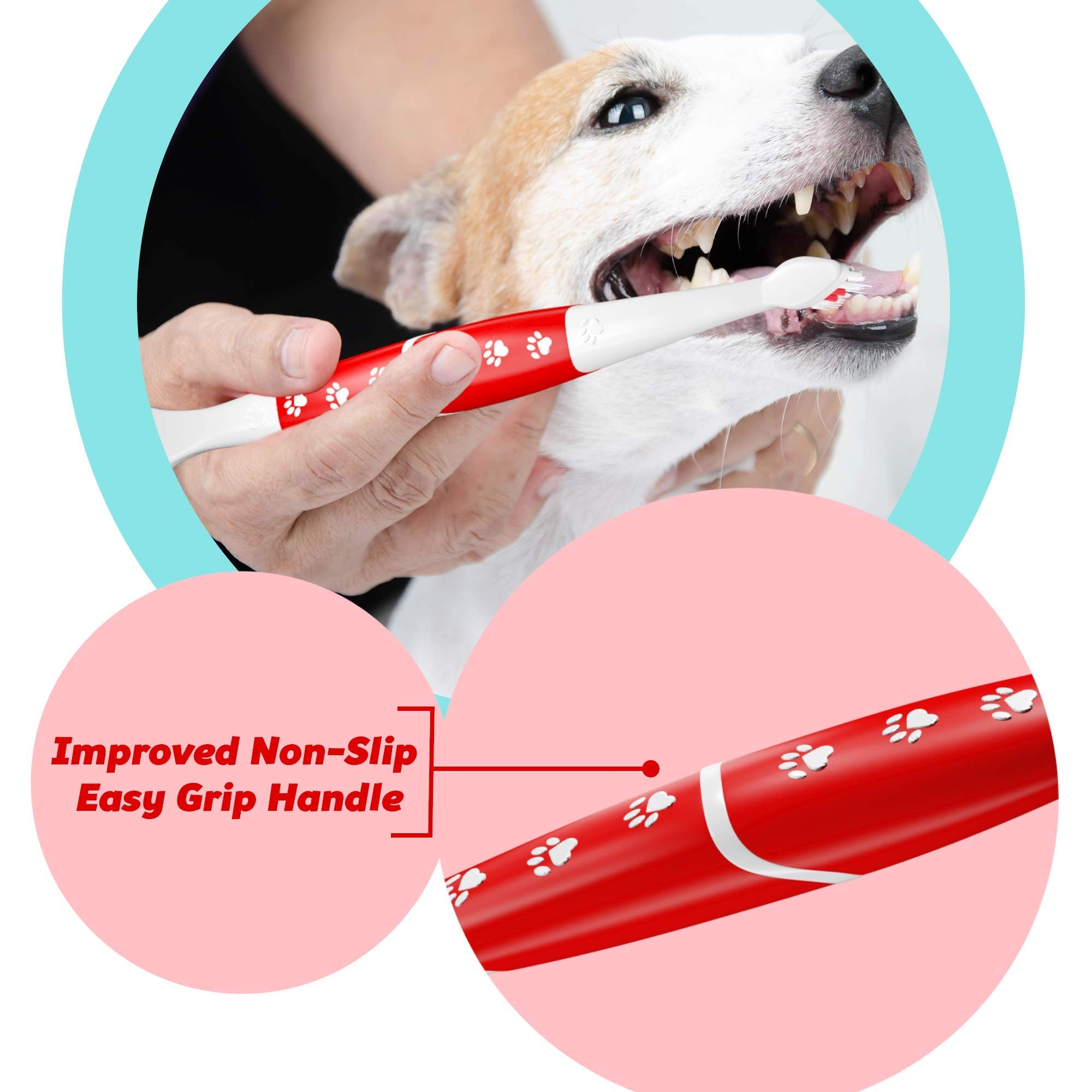 Pets & Pupps diseño patentado de doble cabeza para dos tamaños