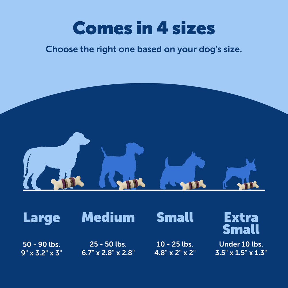 PetSafe Bristle Bone apto para lavavajillas, limpieza sin esfuerzo