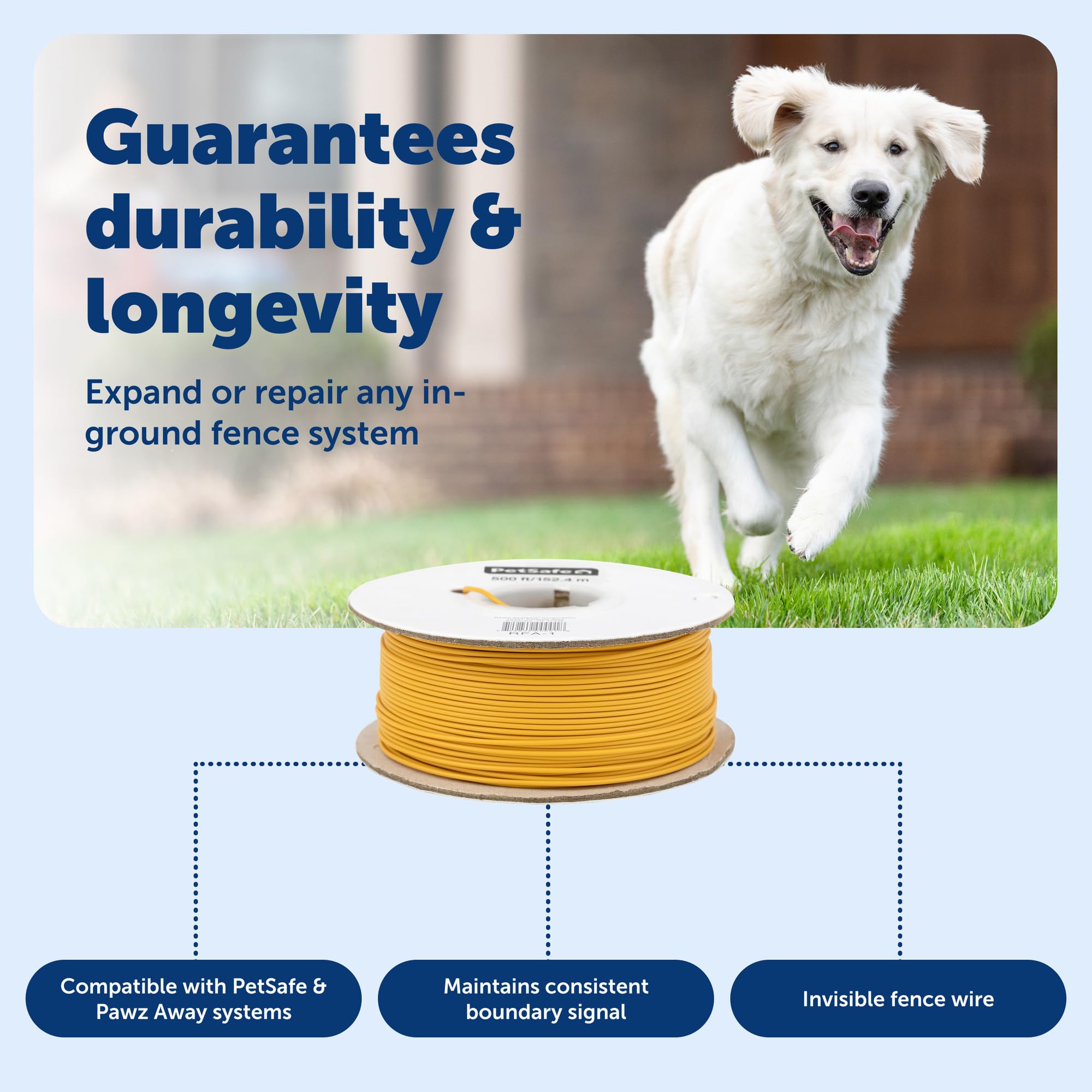 PetSafe cerca invisible para exteriores ofrece tranquilidad al aire libre