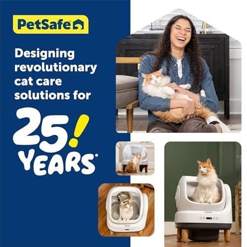 PetSafe cierre seguro para evitar derrames al desechar.